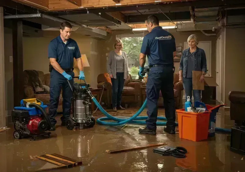 Basement Water Extraction and Removal Techniques process in Brooklyn, MI